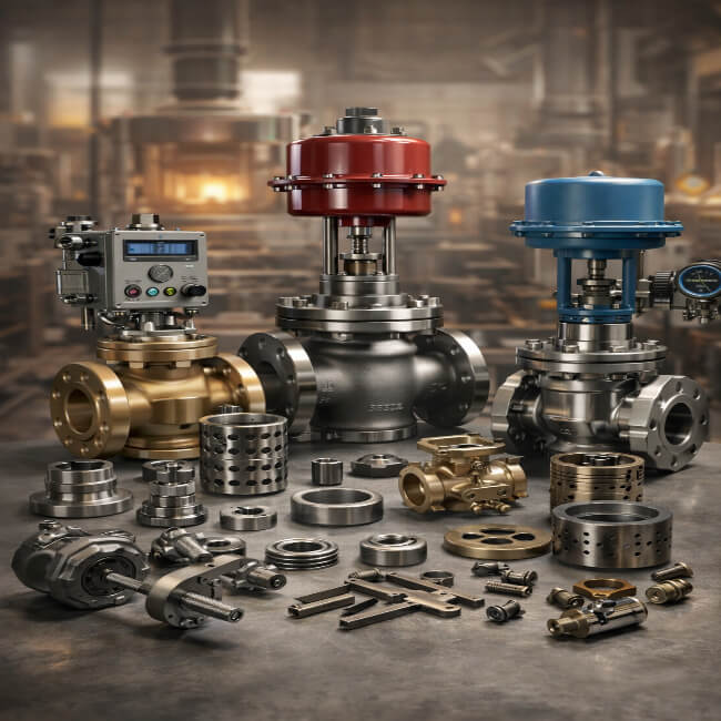 Control Valve Component Types