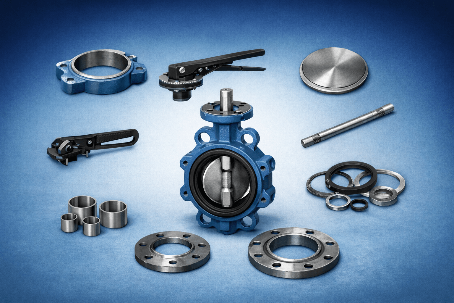 Butterfly Valve Components