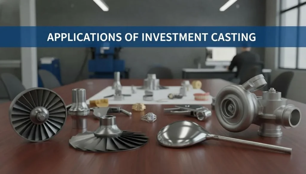 Applications of Investment Casting Applications of Investment Casting