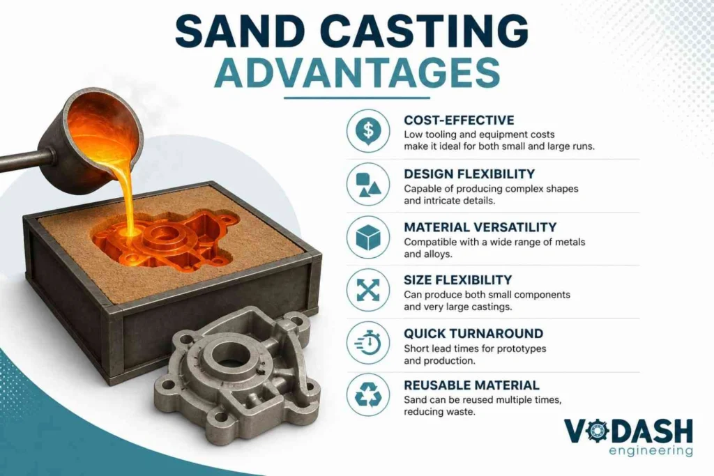 Sand Casting Advantages