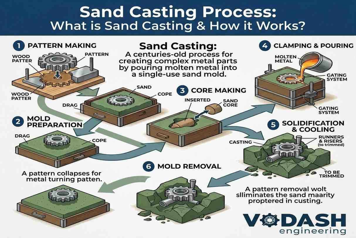 sand casting process