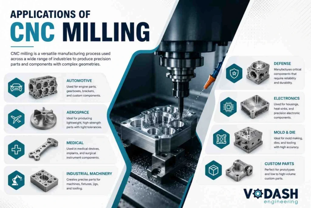 Applications of CNC Milling